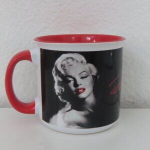 Double sided Marilyn Monroe ceramic coffee mug